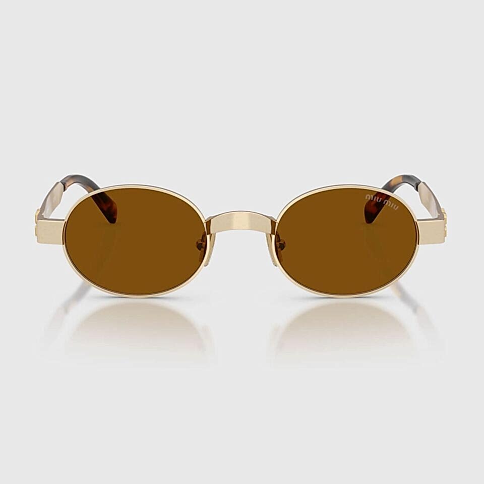 Miu Miu MU B51S 22M20V 47 - Altın Kadın Güneş Gözlüğü