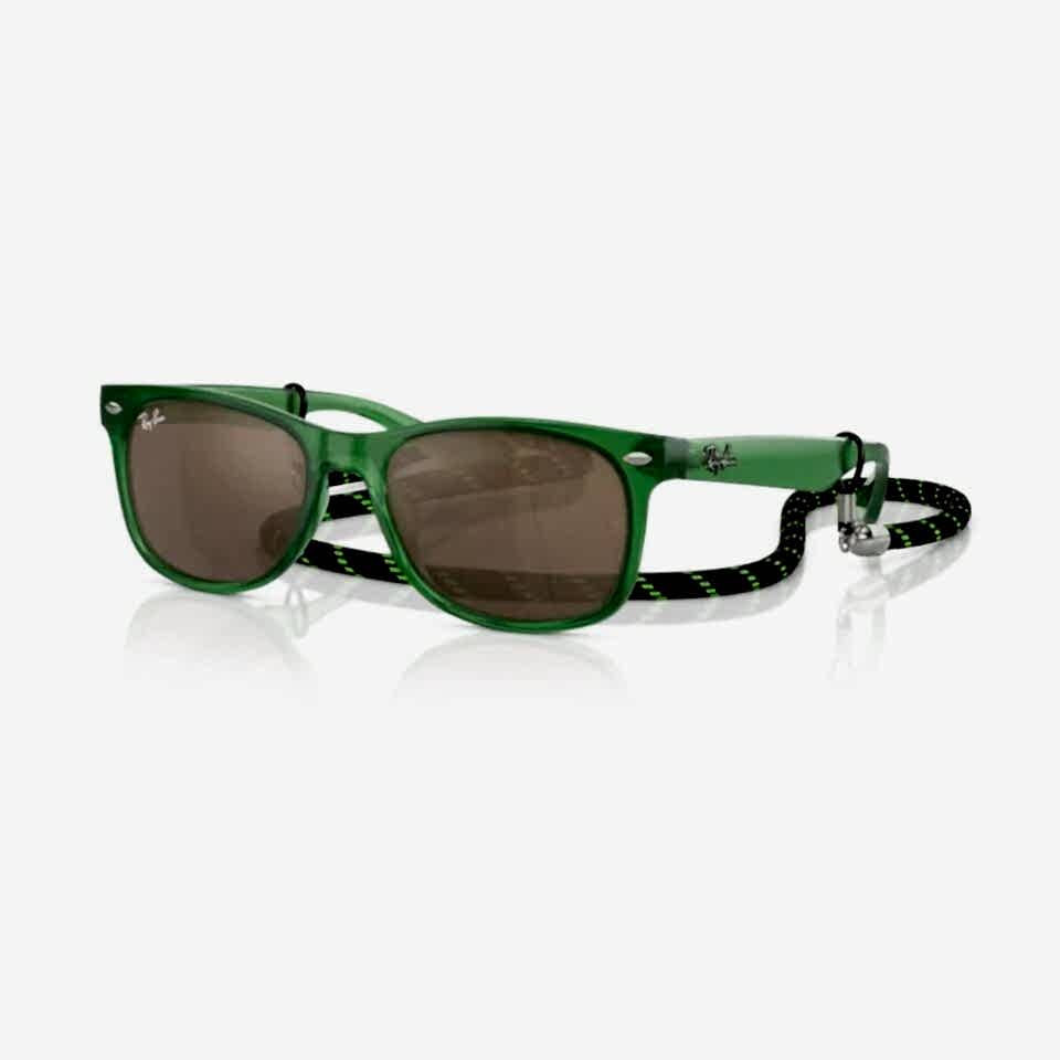 Ray-Ban Junior New Wayfarer RJ 9052S 71465A 47 - Yeşil Çocuk Güneş Gözlüğü