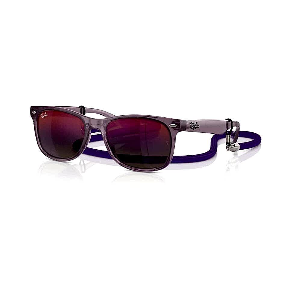 Ray-Ban Junior New Wayfarer RJ 9052S 7147B1 47 - Mor Çocuk Güneş Gözlüğü