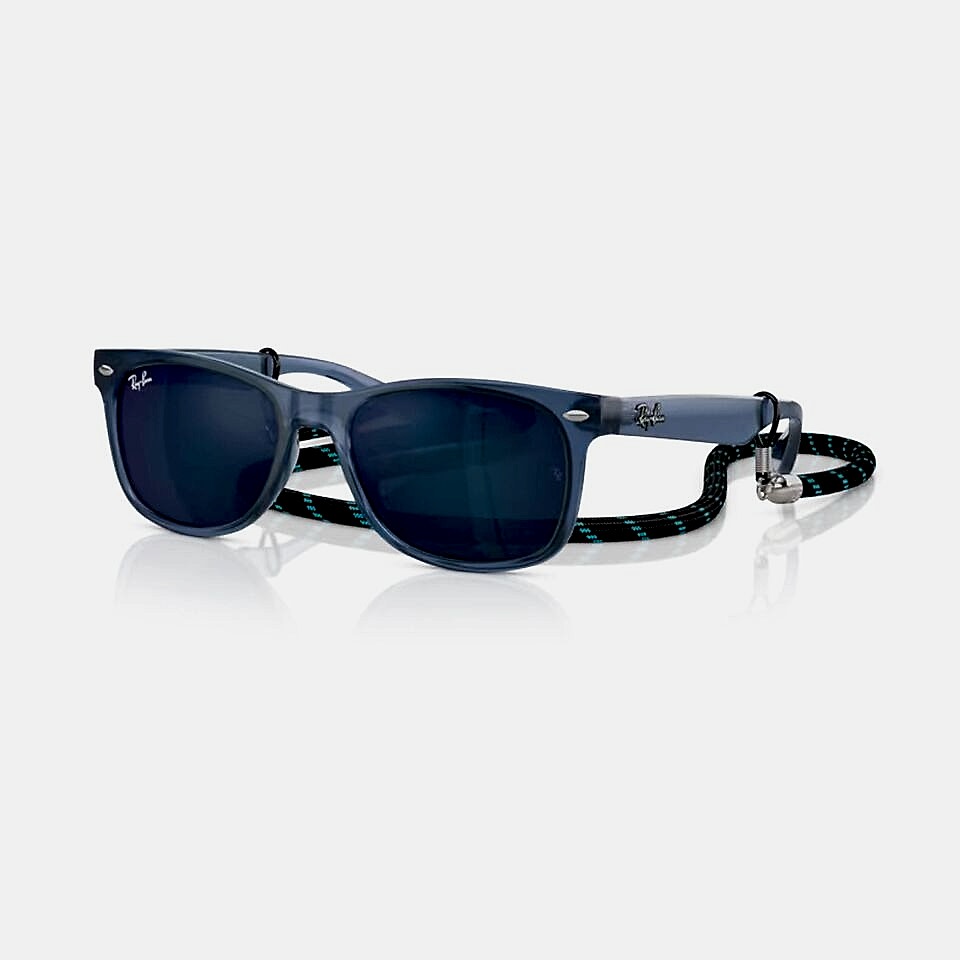 Ray-Ban Junior New Wayfarer RJ 9052S 714855 47 - Mavi Çocuk Güneş Gözlüğü
