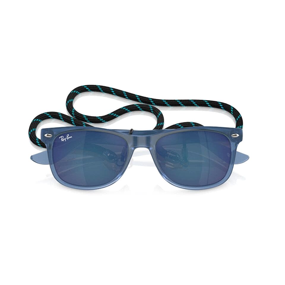 Ray-Ban Junior New Wayfarer RJ 9052S 714855 47 - Mavi Çocuk Güneş Gözlüğü